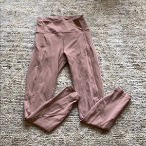 Light Pink/Nude LuluLemon Leggings
